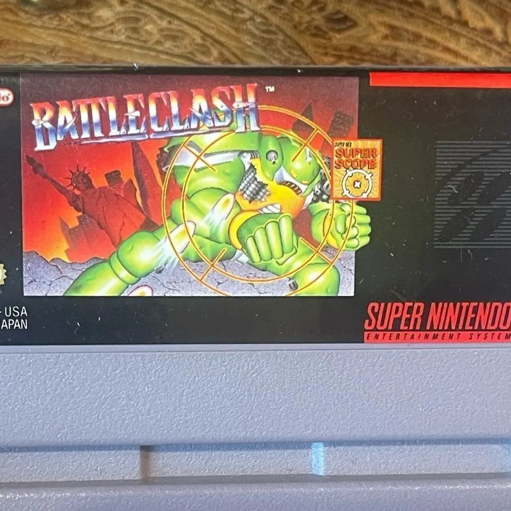 Battle clash Supernintendo Superscope game!